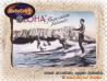 Postkarte Hawaiian Classic Aloha Surf