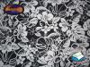 Stoff Hawaiian Jungle Black