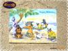 Geburtstagskarte Hawaiian Dogs
