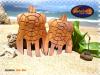Salatbesteck 'Hawaiian Hands'