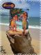 Postkarte Retro Aloha Dancers